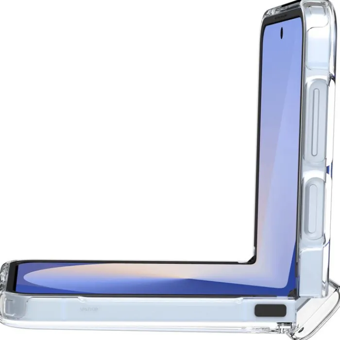 Spigen Samsung|Galaxy Z Flip 7 Fe-ETUI SAMSUNG GALAXY Z FLIP 7 FE Z FLIP 6 ULTRA HYBRID PRO MAGSAFE CLEAR WHITE