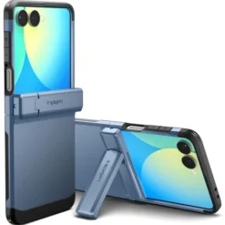 Spigen Samsung|Galaxy Z Flip 7-ETUI SAMSUNG GALAXY Z FLIP 7 TOUGH ARMOR PRO MAGSAFE SIERRA BLUE