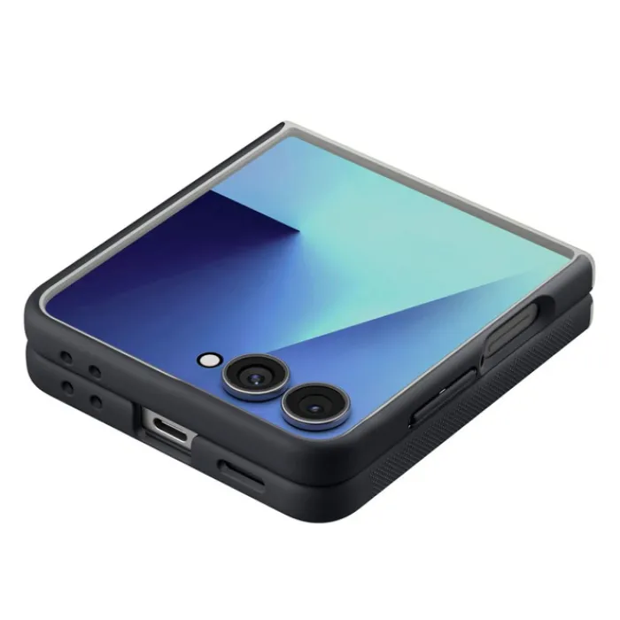 Spigen Samsung|Galaxy Z Flip 7-ETUI SAMSUNG GALAXY Z FLIP 7 NANO POP MAG MAGSAFE BLACK SESAME