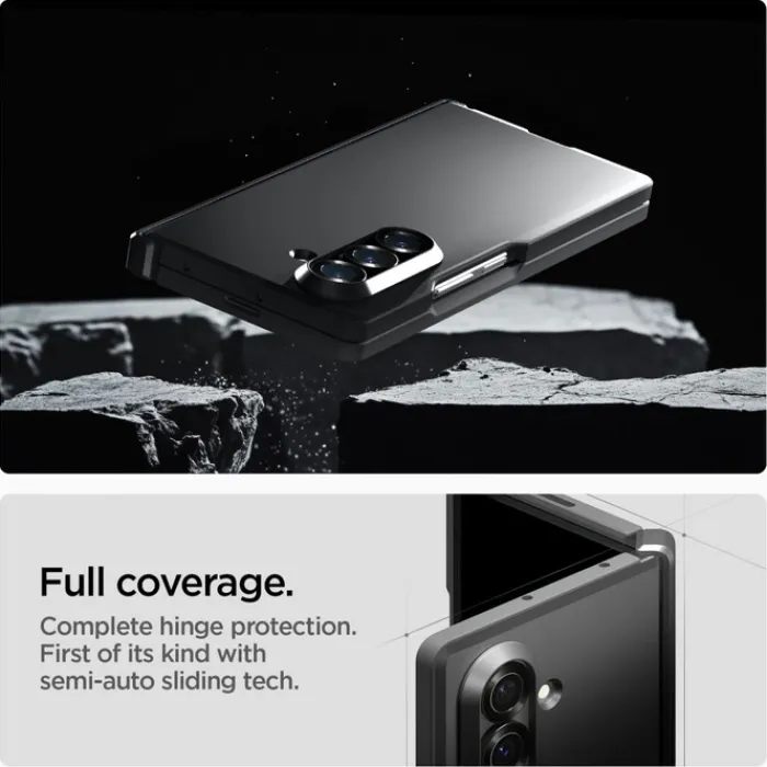 Spigen Samsung|Galaxy Z Fold 7-ETUI SAMSUNG GALAXY Z FOLD 7 TOUGH ARMOR PRO MAG MAGSAFE CZARNE