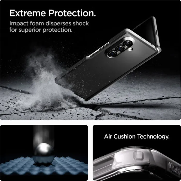 Spigen Samsung|Galaxy Z Fold 7-ETUI SAMSUNG GALAXY Z FOLD 7 TOUGH ARMOR PRO MAG MAGSAFE CZARNE