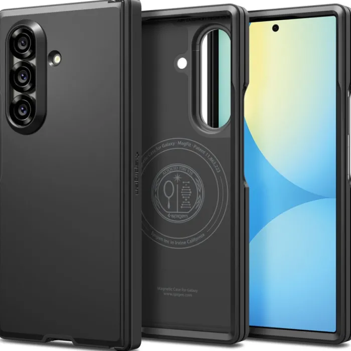 Spigen Samsung|Galaxy Z Fold 7-ETUI SAMSUNG GALAXY Z FOLD 7 TOUGH ARMOR PRO MAG MAGSAFE CZARNE