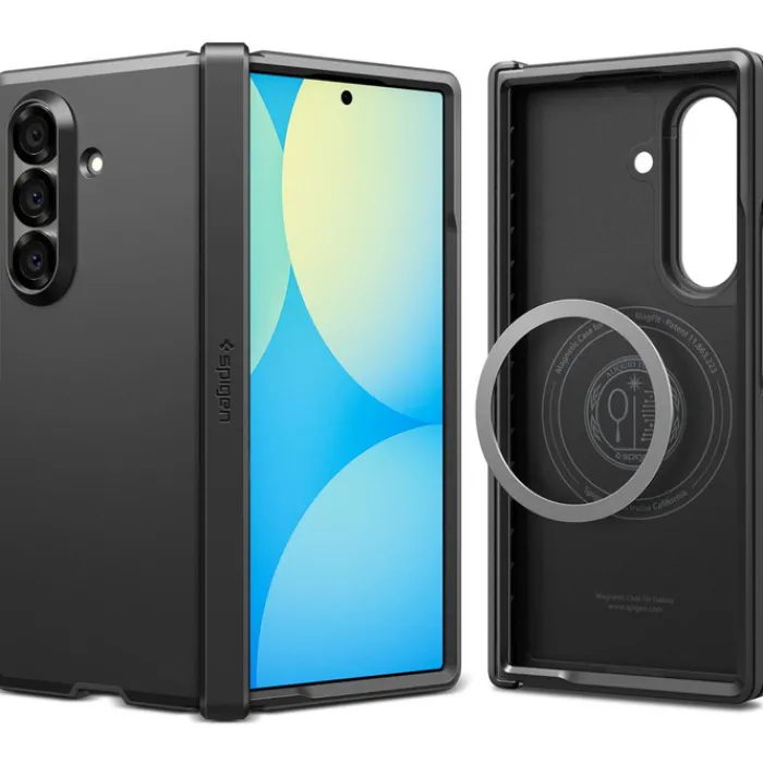 Spigen Samsung|Galaxy Z Fold 7-ETUI SAMSUNG GALAXY Z FOLD 7 TOUGH ARMOR PRO MAG MAGSAFE CZARNE