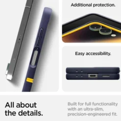 Spigen Samsung|Galaxy Z Flip 7-ETUI SAMSUNG GALAXY Z FLIP 7 NANO POP MAG MAGSAFE GRANATOWY
