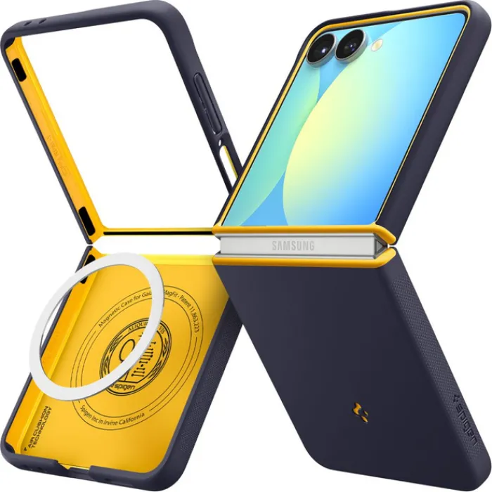 Spigen Samsung|Galaxy Z Flip 7-ETUI SAMSUNG GALAXY Z FLIP 7 NANO POP MAG MAGSAFE GRANATOWY