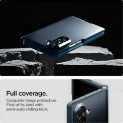 Spigen Samsung|Galaxy Z Fold 7-ETUI SAMSUNG GALAXY Z FOLD 7 TOUGH ARMOR PRO MAG MAGSAFE METAL SLATE