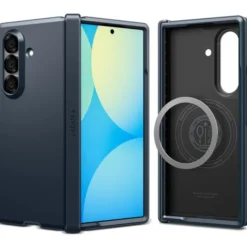 Spigen Samsung|Galaxy Z Fold 7-ETUI SAMSUNG GALAXY Z FOLD 7 TOUGH ARMOR PRO MAG MAGSAFE METAL SLATE