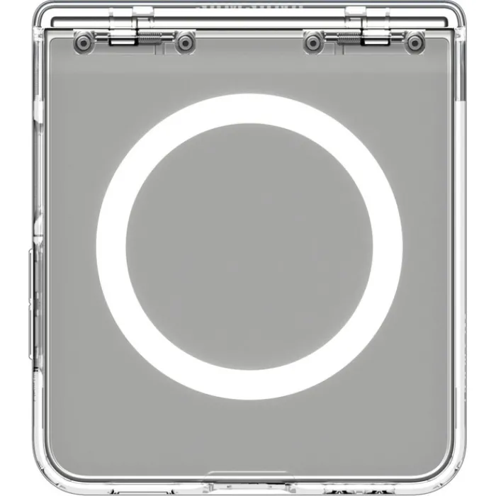 Spigen Samsung|Galaxy Z Flip 7-ETUI SAMSUNG GALAXY Z FLIP 7 ULTRA HYBRID PRO MAG MAGSAFE PRZEZROCZYSTE BIAŁE