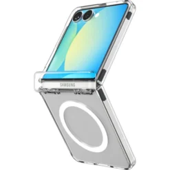 Spigen Samsung|Galaxy Z Flip 7-ETUI SAMSUNG GALAXY Z FLIP 7 ULTRA HYBRID PRO MAG MAGSAFE PRZEZROCZYSTE BIAŁE
