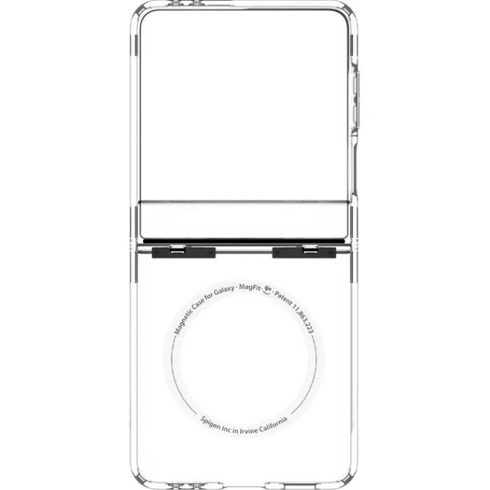 Spigen Samsung|Galaxy Z Flip 7-ETUI SAMSUNG GALAXY Z FLIP 7 ULTRA HYBRID PRO MAG MAGSAFE PRZEZROCZYSTE BIAŁE