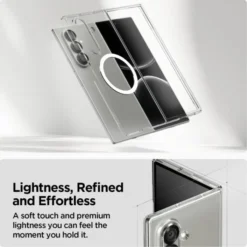 Spigen Samsung|Galaxy Z Fold 7-ETUI SAMSUNG GALAXY Z FOLD 7 AIRSKIN MAG MAGSAFE CRYSTAL PRZEZROCZYSTE BIAŁE