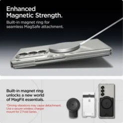 Spigen Samsung|Galaxy Z Fold 7-ETUI SAMSUNG GALAXY Z FOLD 7 AIRSKIN MAG MAGSAFE CRYSTAL PRZEZROCZYSTE BIAŁE