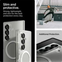 Spigen Samsung|Galaxy Z Fold 7-ETUI SAMSUNG GALAXY Z FOLD 7 AIRSKIN MAG MAGSAFE CRYSTAL PRZEZROCZYSTE BIAŁE