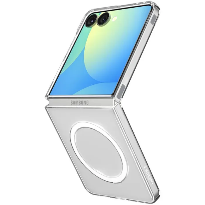 Spigen Samsung|Galaxy Z Flip 7-ETUI SAMSUNG GALAXY Z FLIP 7 AIRSKIN MAG MAGSAFE CRYSTAL PRZEZROCZYSTE BIAŁE
