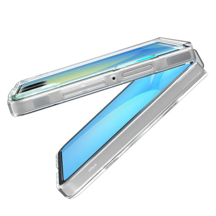 Spigen Samsung|Galaxy Z Flip 7-ETUI SAMSUNG GALAXY Z FLIP 7 AIRSKIN MAG MAGSAFE CRYSTAL PRZEZROCZYSTE BIAŁE