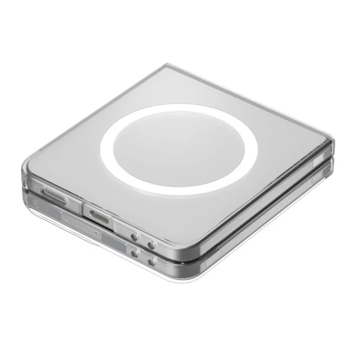 Spigen Samsung|Galaxy Z Flip 7-ETUI SAMSUNG GALAXY Z FLIP 7 AIRSKIN MAG MAGSAFE CRYSTAL PRZEZROCZYSTE BIAŁE