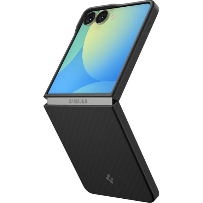 Spigen Samsung|Galaxy Z Flip 7-ETUI SAMSUNG GALAXY Z FLIP 7 AIRSKIN ARAMID CZARNE