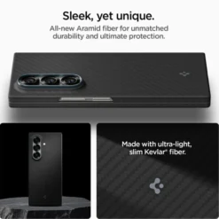 Spigen Samsung|Galaxy Z Fold 7-ETUI SAMSUNG GALAXY Z FOLD 7 AIRSKIN ARAMID CZARNE