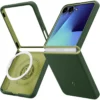 Spigen Samsung|Galaxy Z Flip 7-ETUI SAMSUNG GALAXY Z FLIP 7 NANO POP MAG MAGSAFE AVO GREEN