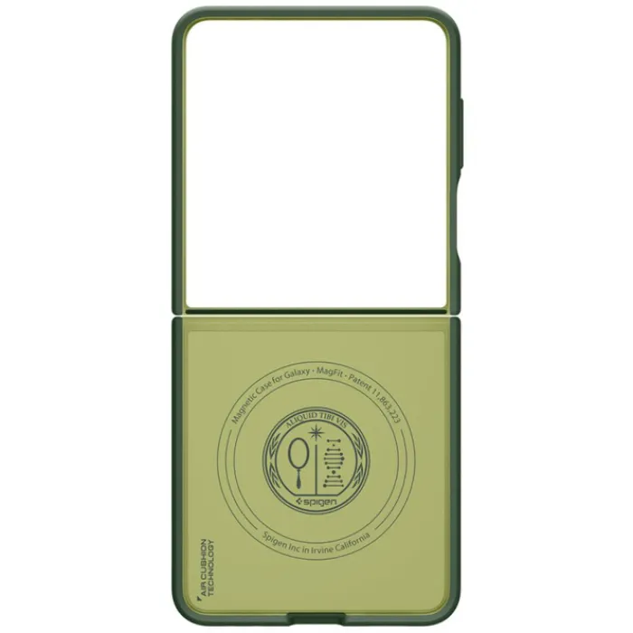 Spigen Samsung|Galaxy Z Flip 7-ETUI SAMSUNG GALAXY Z FLIP 7 NANO POP MAG MAGSAFE AVO GREEN