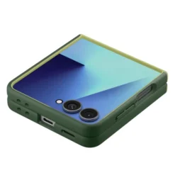Spigen Samsung|Galaxy Z Flip 7-ETUI SAMSUNG GALAXY Z FLIP 7 NANO POP MAG MAGSAFE AVO GREEN