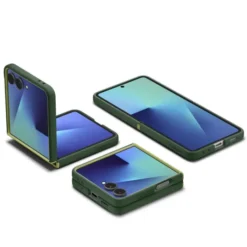 Spigen Samsung|Galaxy Z Flip 7-ETUI SAMSUNG GALAXY Z FLIP 7 NANO POP MAG MAGSAFE AVO GREEN