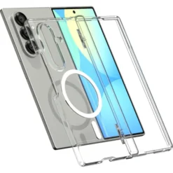 Spigen Samsung|Galaxy Z Fold 7-ETUI SAMSUNG GALAXY Z FOLD 7 ULTRA HYBRID PRO MAG MAGSAFE PRZEZROCZYSTE BIAŁE