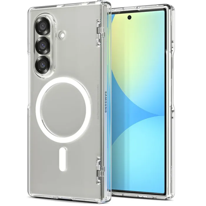 Spigen Samsung|Galaxy Z Fold 7-ETUI SAMSUNG GALAXY Z FOLD 7 ULTRA HYBRID PRO MAG MAGSAFE PRZEZROCZYSTE BIAŁE