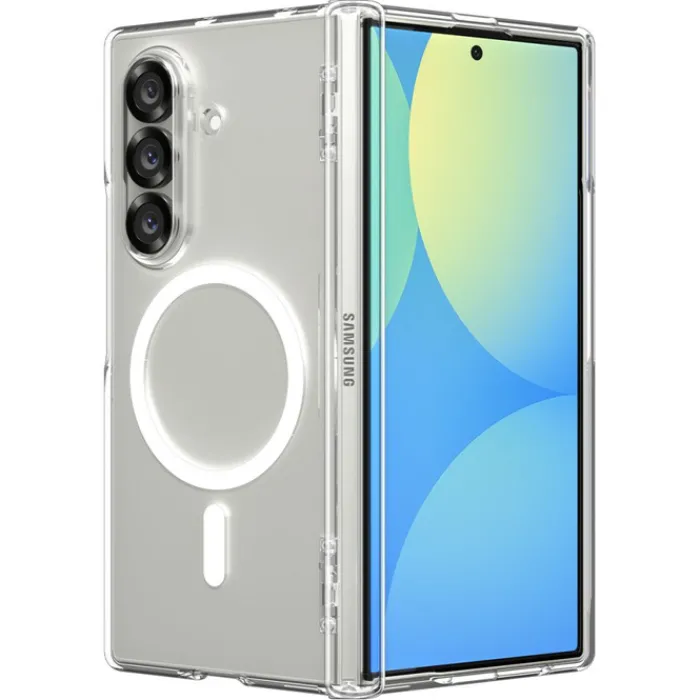 Spigen Samsung|Galaxy Z Fold 7-ETUI SAMSUNG GALAXY Z FOLD 7 ULTRA HYBRID PRO MAG MAGSAFE PRZEZROCZYSTE BIAŁE