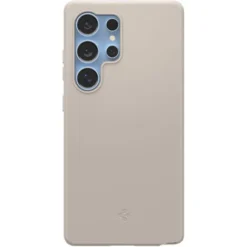 Spigen Samsung|Galaxy S25 Ultra-ETUI SILICONE FIT MAG MAGSAFE SAMSUNG GALAXY S25 ULTRA NATURAL TITANIUM