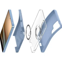 Spigen Samsung|Galaxy S25 Ultra-ETUI SILICONE FIT MAG MAGSAFE SAMSUNG GALAXY S25 ULTRA SAPPHIRE BLUE