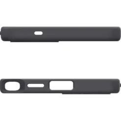 Spigen Samsung|Galaxy S25 Ultra-ETUI SILICONE FIT MAG MAGSAFE SAMSUNG GALAXY S25 ULTRA BLACK