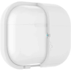 Spigen Airpods Pro|Etui Airpods-Etui Silicone Fit Strap Apple Airpods Pro 1 / 2 White/grey Case