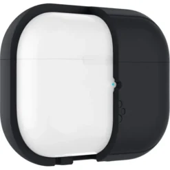 Spigen Airpods Pro|Etui Airpods-Etui Silicone Fit Strap Apple Airpods Pro 1 / 2 Black/phantom Green Case