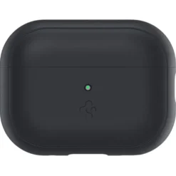 Spigen Airpods Pro|Etui Airpods-Etui Silicone Fit Strap Apple Airpods Pro 1 / 2 Black Case