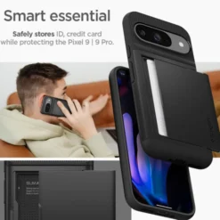 Spigen Pixel 9|Pixel 9 Pro-Etui SLIM ARMOR CS GOOGLE PIXEL 9 / 9 PRO BLACK