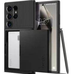 Spigen Samsung|Galaxy S24 Ultra-Etui Slim Armor Cs Samsung Galaxy S24 Ultra Black Case