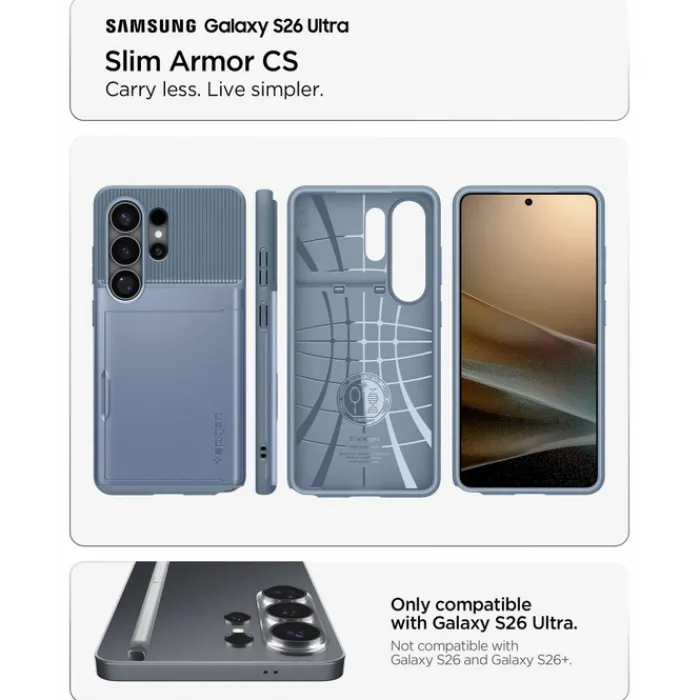 Spigen Samsung|Galaxy S26 Ultra-ETUI SLIM ARMOR CS SAMSUNG GALAXY S26 ULTRA LIGHT BLUE