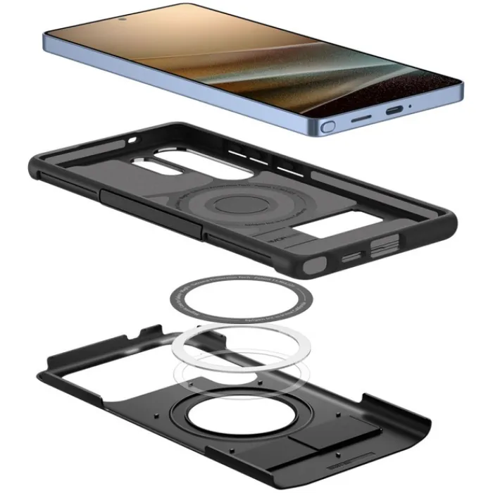 Spigen Samsung|Galaxy S25 Ultra-ETUI SLIM ARMOR MAG MAGSAFE SAMSUNG GALAXY S25 ULTRA BLACK