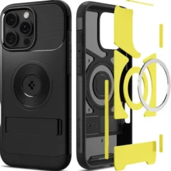 Spigen Iphone 16 Pro Max|Iphone 16 Pro Max-ETUI SLIM ARMOR MAG MAGSAFE IPHONE 16 PRO MAX BLACK