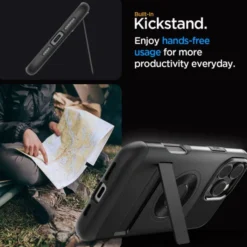 Spigen Apple|Magsafe-ETUI SLIM ARMOR MAG MAGSAFE IPHONE 16 PRO BLACK