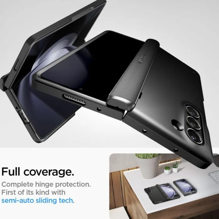 Spigen Galaxy Z Fold 5|Samsung-Etui Slim Armor Pro Galaxy Z Fold 5 Black Case