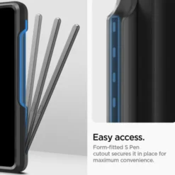 Spigen Galaxy Z Fold 5|Samsung-Etui Slim Armor Pro Pen Galaxy Z Fold 5 Black Case