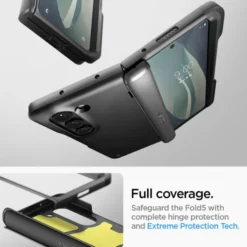 Spigen Galaxy Z Fold 5|Samsung-Etui Slim Armor Pro Pen Galaxy Z Fold 5 Black Case