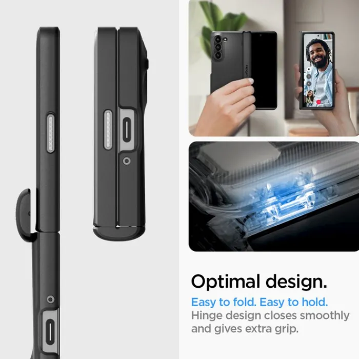 Spigen Samsung|Galaxy Z Fold 6-ETUI SLIM ARMOR PRO SAMSUNG GALAXY Z FOLD 6 BLACK