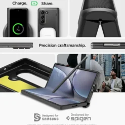 Spigen Samsung|Galaxy Z Fold 6-ETUI SLIM ARMOR PRO SAMSUNG GALAXY Z FOLD 6 BLACK