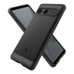Spigen Xperia 10 Vii|Sony-ETUI SONY XPERIA 10 VII RUGGED ARMOR MATTE BLACK