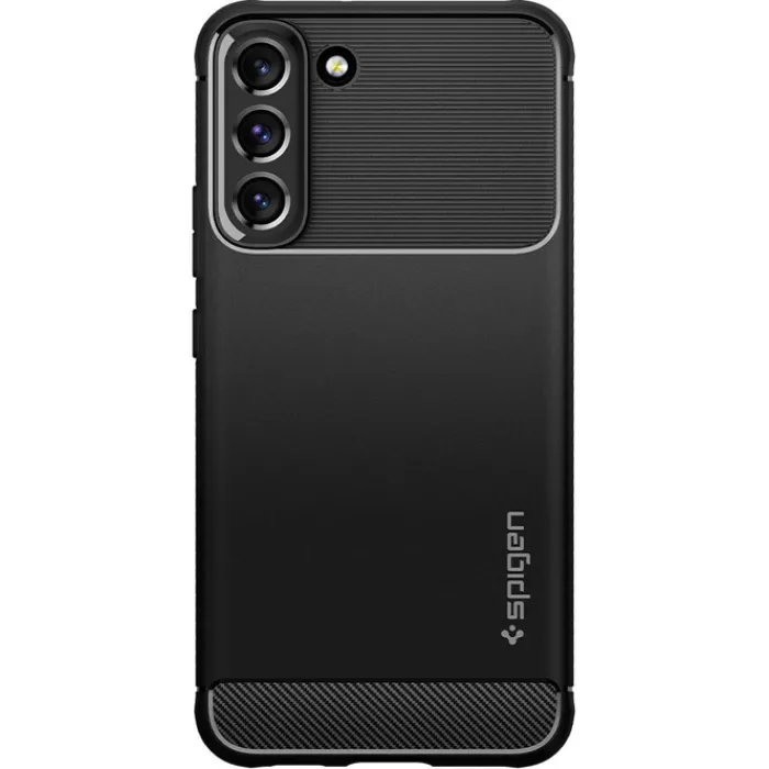 Spigen Samsung|Galaxy S22-ETUI S22 Rugged Armor Matte Black Case