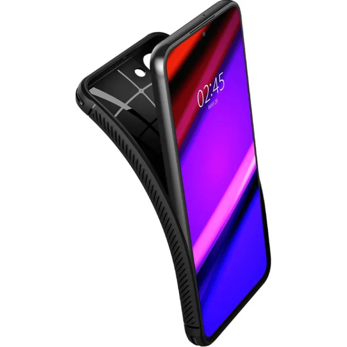Spigen Samsung|Galaxy S22-ETUI S22 Rugged Armor Matte Black Case