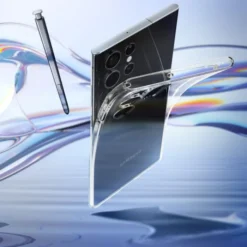 Spigen Samsung|Galaxy S22 Ultra-ETUI S22 ULTRA Liquid Crystal Przezroczyste Clear Case